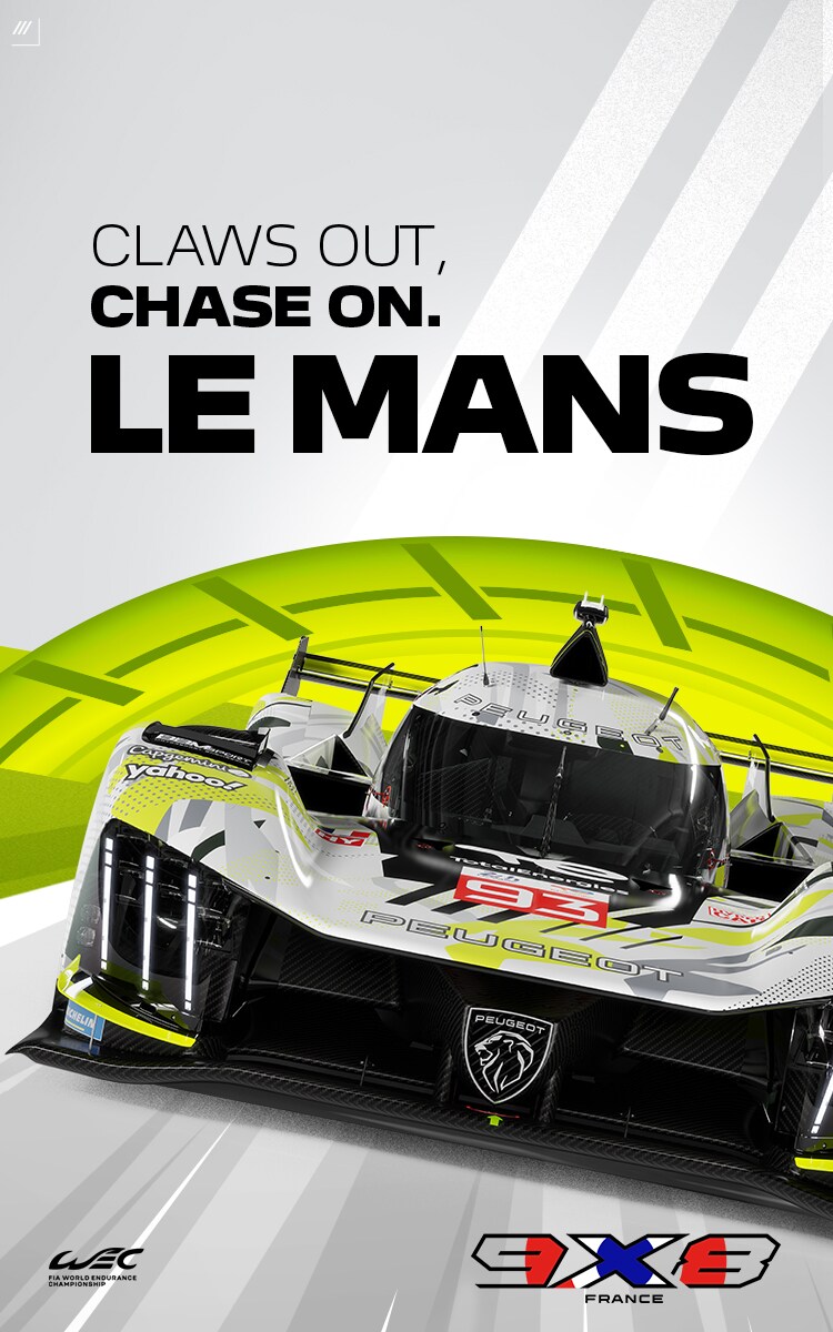 PEUGEOT 9X8 | Le Mans 2025 Hypercar für den Langstreckenrennsport